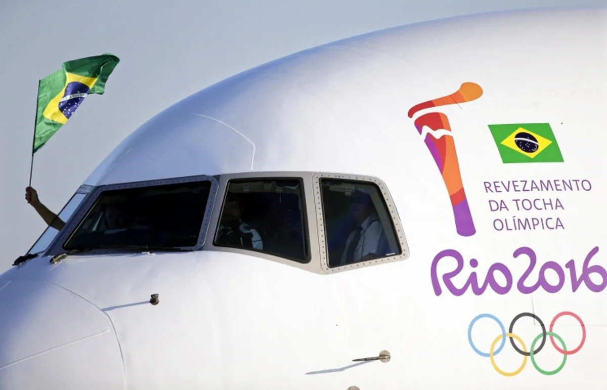 Olimpiya məşəli estafeti Braziliyadan start götürüb