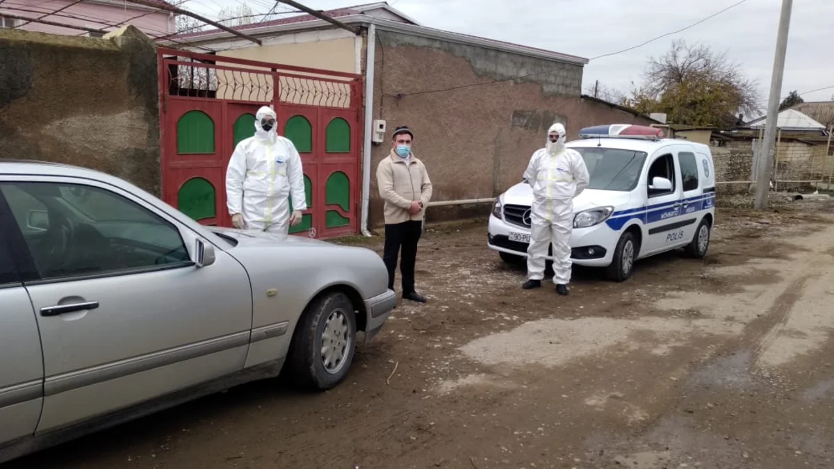 Şabranda karantin qaydalarını pozan şəxs aşkarlanıb