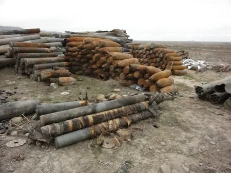 Xızıda 78 ədəd partlamamış hərbi sursat aşkar edilib