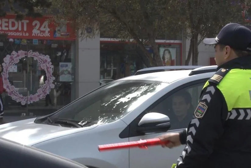 Sumqayıtda sürücü qadınlarla və piyadalarla bağlı qeyri-adi reyd keçirildi - FOTO