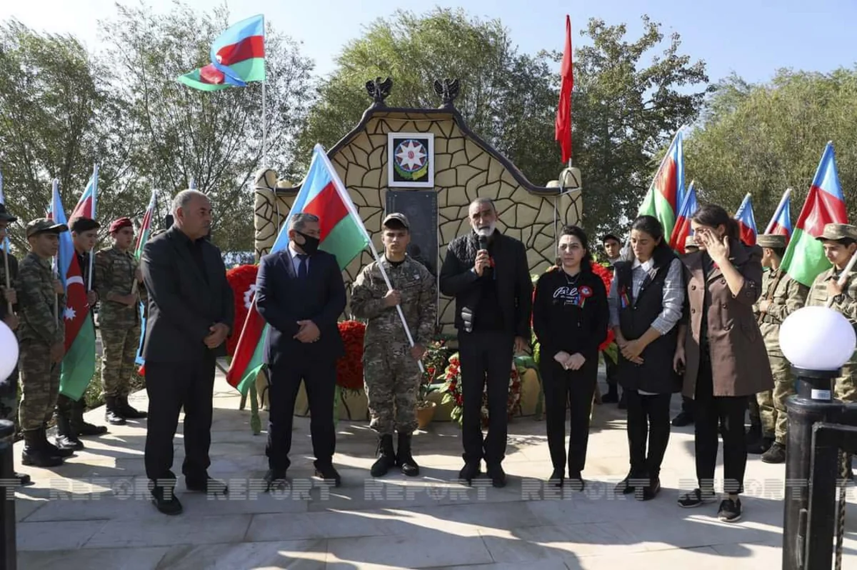 Vətən müharibəsi şəhidlərinin ildönümü Neftçalada qeyd olunub