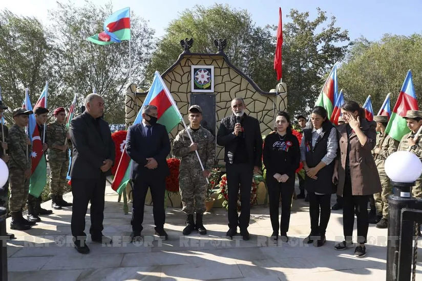 Vətən müharibəsi şəhidlərinin ildönümü Neftçalada qeyd olunub