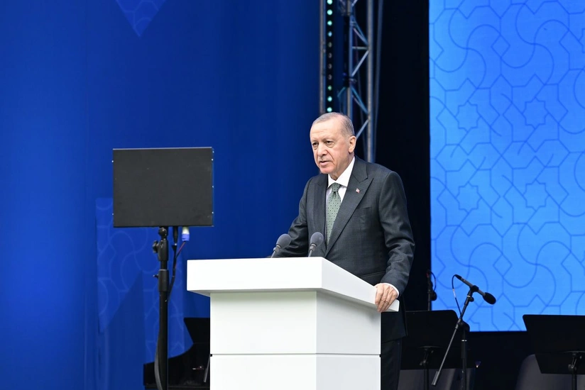 Ərdoğan Laçında Səməd Vurğunun Azərbaycan şeirini səsləndirib