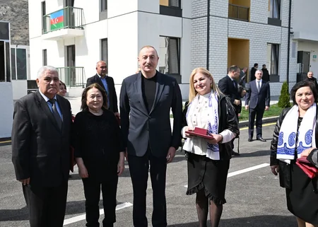 Suqovuşanda yaşayış kompleksi istifadəyə verilib - YENİLƏNİB
