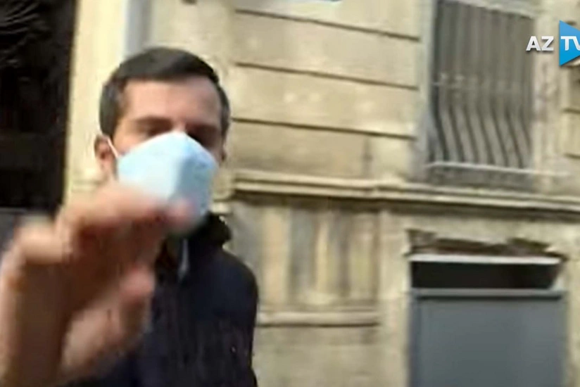 AzTV əməkdaşları İran səfirliyinin qarşısında hücuma məruz qalıblar