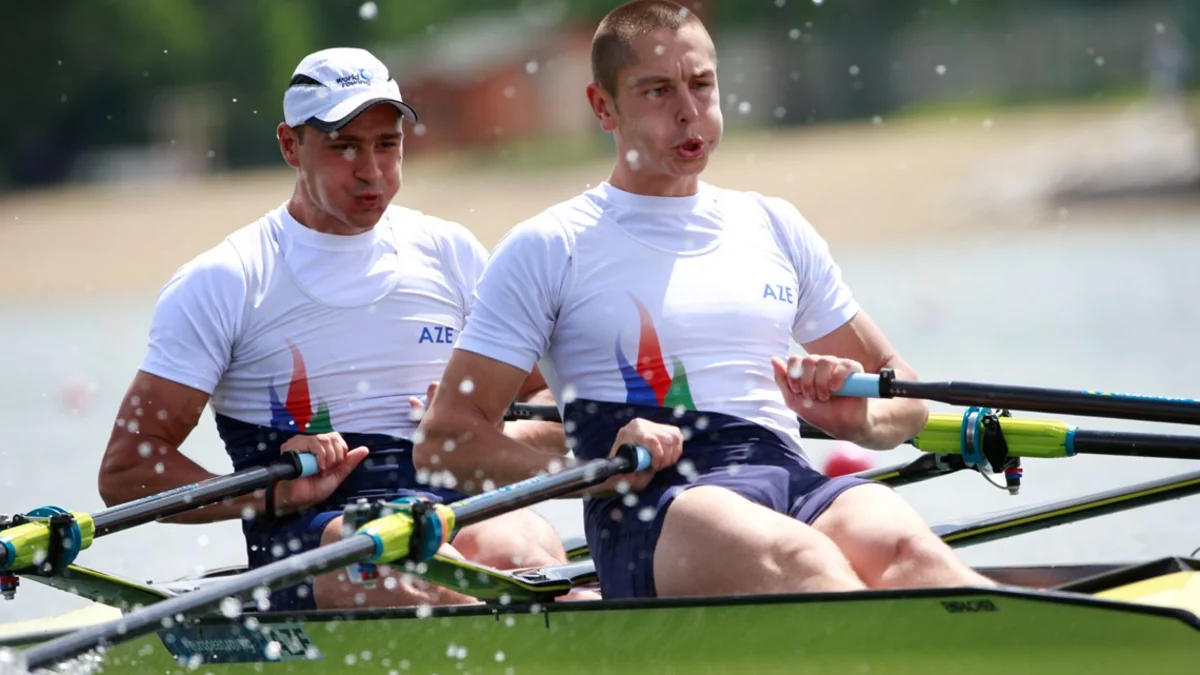 ​Azərbaycanın akademik avarçəkənlərdən ibarət dueti olimpiadada 12-ci olub