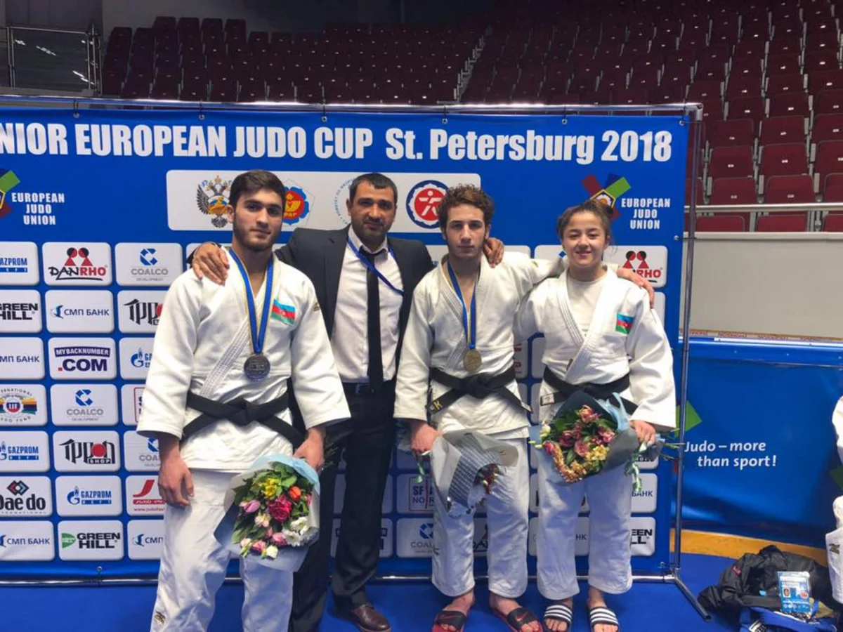 Sankt-Peterburqda keçirilən Avropa kuboku yarışında gənc cüdoçularımız 5 medal qazanıblar