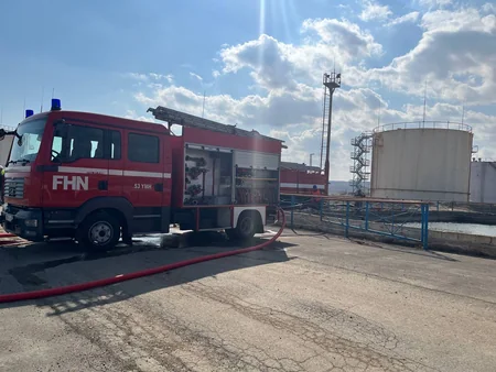 FHN neft yığma məntəqəsində təlim keçirib