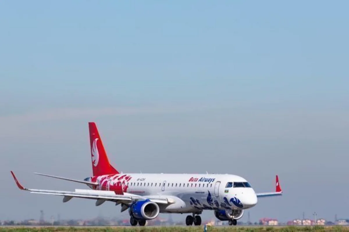 Рейс Buta Airways Тбилиси-Баку задерживается