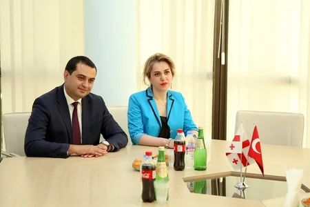Türkiyənin Gürcüstandakı səfiri Marneuli rayonunun rəhbəri ilə görüşüb