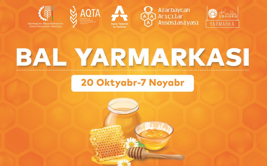 Bakıda arıçılıq məhsullarının Respublika Sərgi-Satış Yarmarkası keçiriləcək