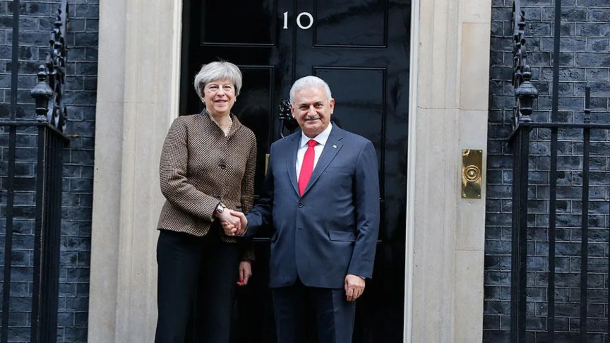 UK and Turkish prime ministers meet today