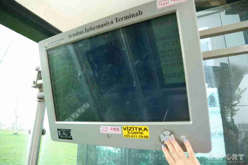 Bakıda nəqliyyat informasiya monitorlarının fəaliyyəti tam bərpa olunacaq
