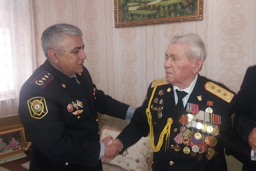 Bakı Şəhər Baş Polis İdarəsində Qələbə Günü qeyd olunub
