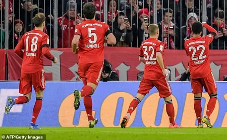 Бавария сократила отставание от Боруссии Д до 5 очков, обыграв Шальке-04