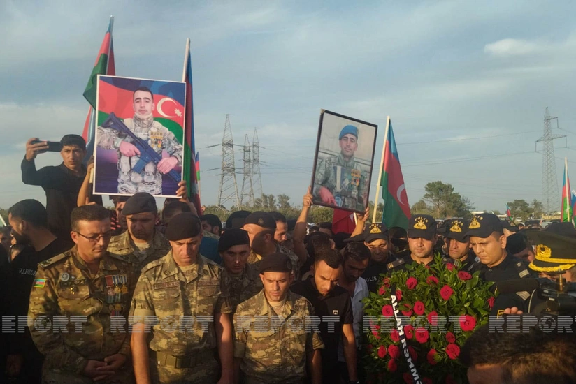 ​​​​​​​Şəhid Namiq Məmmədli Bərdədə dəfn olunub