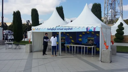 Bakıda Eurovillage Avropa mədəniyyəti festivalı başlayıb - YENİLƏNİB