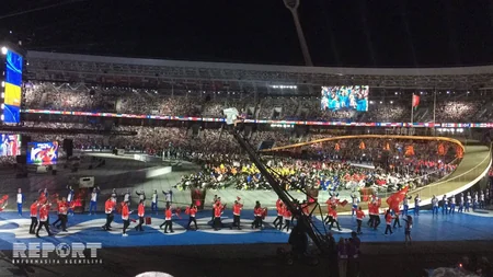 “Минск-2019”: представители Азербайджана приняли участие в параде спортсменов