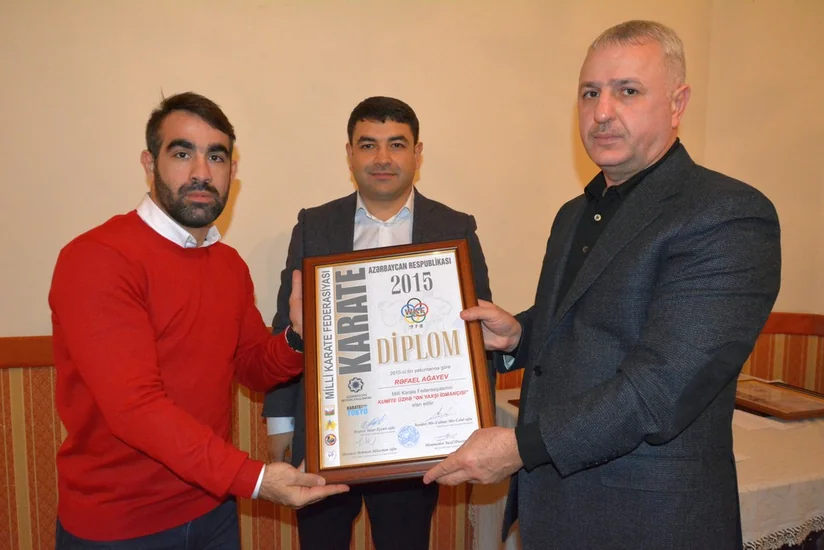 ​Rafael Ağayev İlin karateçisi seçilib