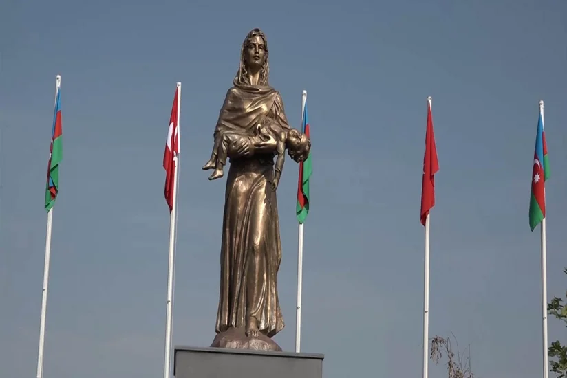 Türkiyənin Kayseri şəhərində Xocalı parkı və abidəsinin açılışı olub - FOTO