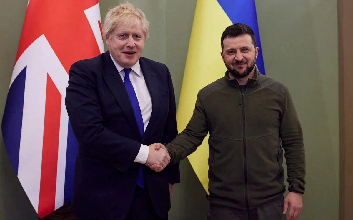 Zelenskyy, Johnson hold phone conversation 