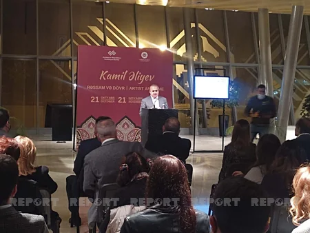 Xalq rəssamı Kamil Əliyevin 100 illik yubileyinə həsr olunmuş sərgi açılıb