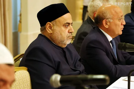 Dini Qurumlarla İş üzrə Dövlət Komitəsinin yaradılmasının 15 illiyi ilə bağlı konfrans keçirilib - FOTO