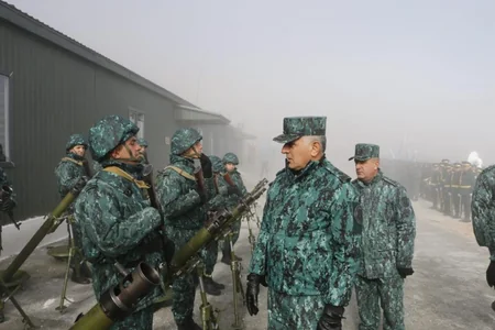 Deputy Chief of State Border Service on border with Armenia