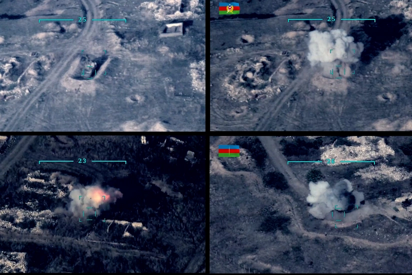 Düşmənin döyüş texnikaları belə məhv edildi