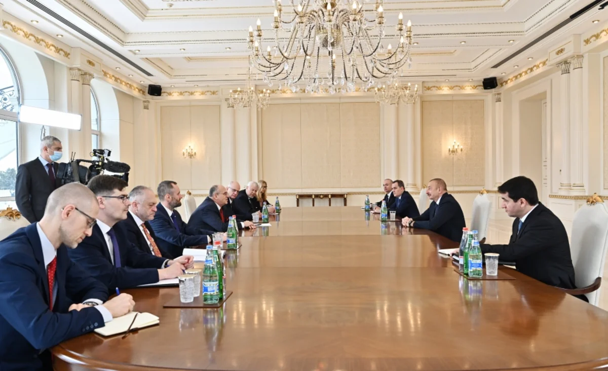 Prezident İlham Əliyev ATƏT sədrini qəbul edib - YENİLƏNİB