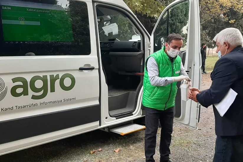 Şəmkirin 15 kəndində fermerlər üçün səyyar aqrar xidmət təşkil olunub