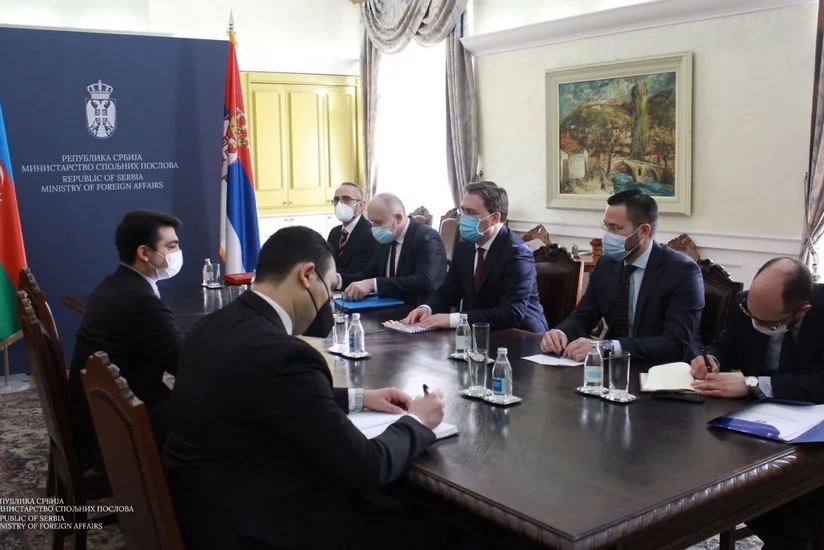 Azərbaycanla Serbiya arasında əməkdaşlıq məsələləri müzakirə olunub