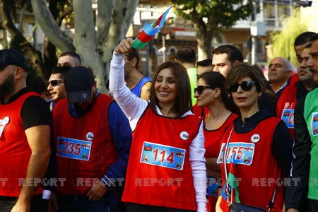 Tbilisi-Rustavi marathon dedicated to Independence Day of Azerbaijan ends