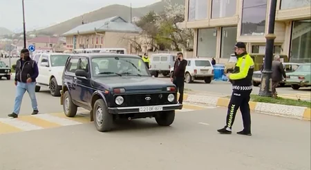 ​​​​​​​Gədəbəydə qaydaları pozan sürücülər cərimələndi