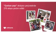 “Qurban payı” aksiyası çərçivəsində 376 ailəyə yardım edildi