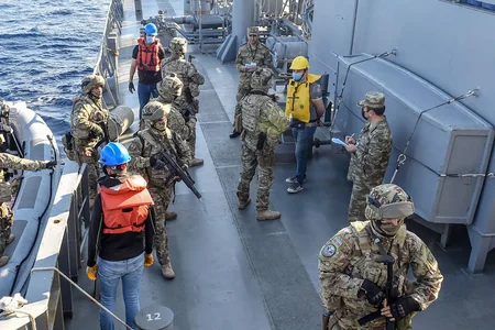 Азербайджанские военные моряки приняли участие в оценочных учениях НАТО