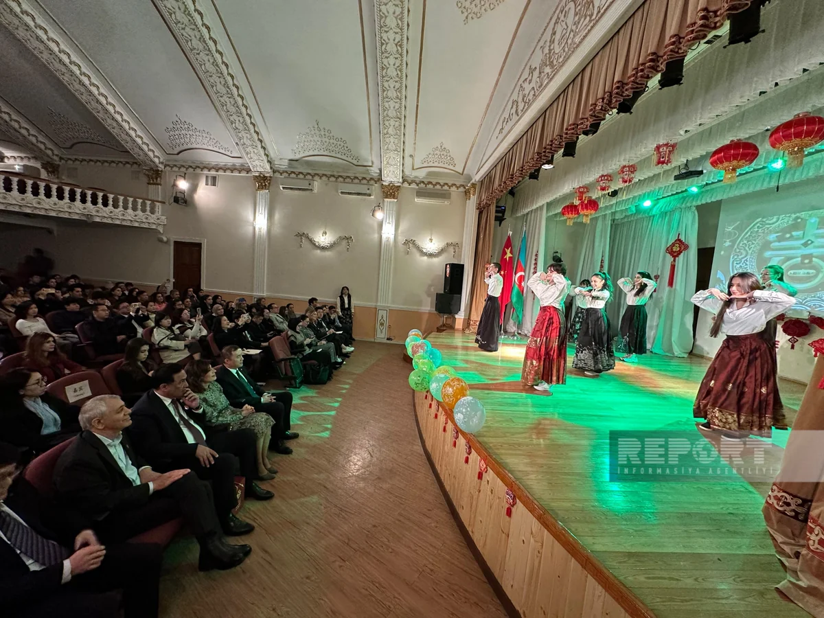 Bakıda Çinin Yeni ili münasibətilə tədbir təşkil edilib