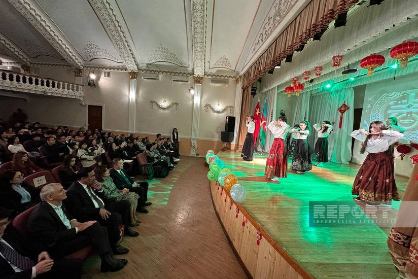 Bakıda Çinin Yeni ili münasibətilə tədbir təşkil edilib