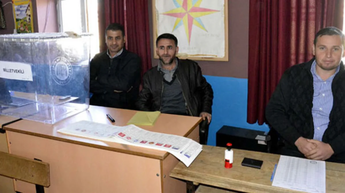 ​Turkish voters did not go to polls to protest against bad roads in their village