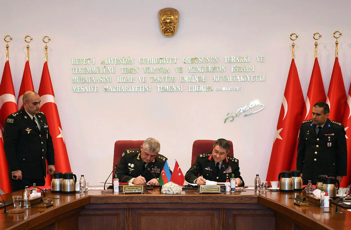 Meeting of Azerbaijani-Turkish High-Level Military Dialogue ends