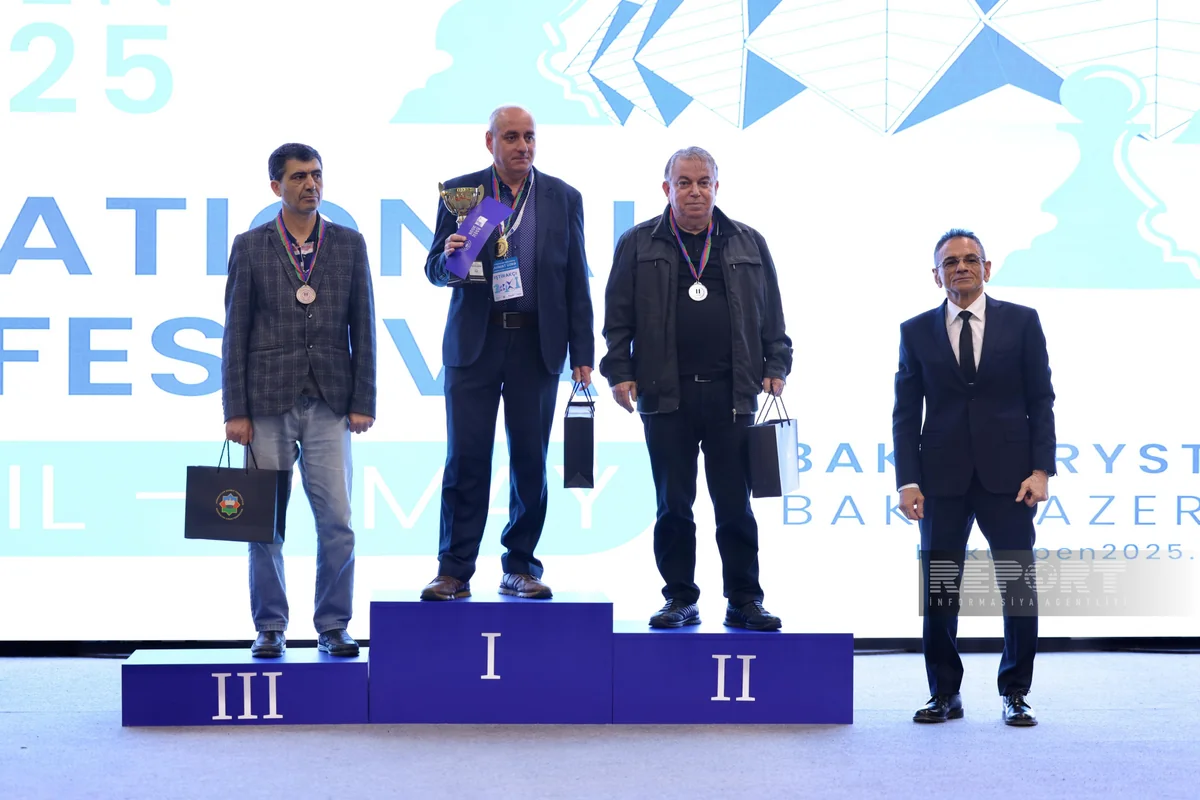 Closing ceremony of Baku Open 2025 International Chess Festival held