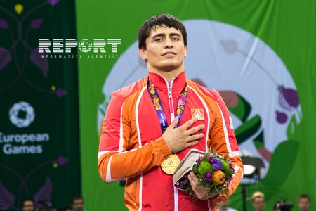​Азербайджан завоевал на Евроиграх первую золотую медаль по греко-римской борьбе