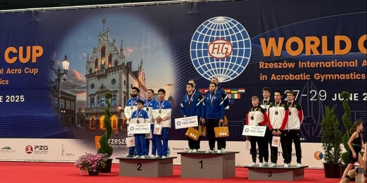 Azərbaycan akrobatları Dünya Kubokunda iki gümüş medal qazanıblar