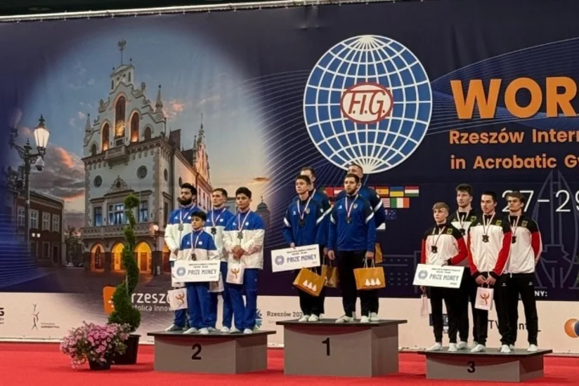 Azərbaycan akrobatları Dünya Kubokunda iki gümüş medal qazanıblar