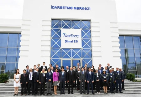 President Ilham Aliyev attended ceremony to launch “Shimal-2” power station