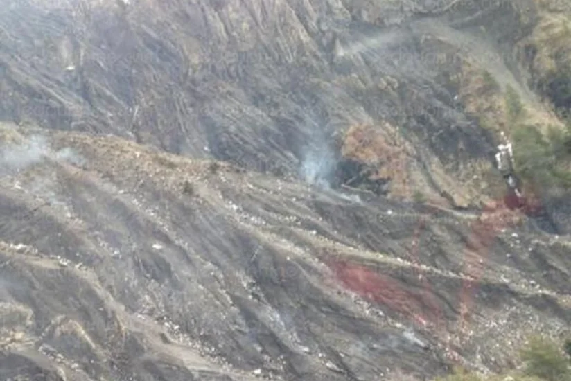 ​A320 təyyarəsinin qəzaya uğradığı yerdən ilk foto yayılıb