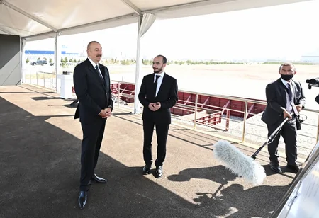 Prezident Sumqayıt Kimya Sənaye Parkında açılış və təməlqoyma mərasimlərində iştirak edib