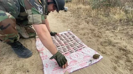 Bakıda hərbi sursat aşkarlanıb