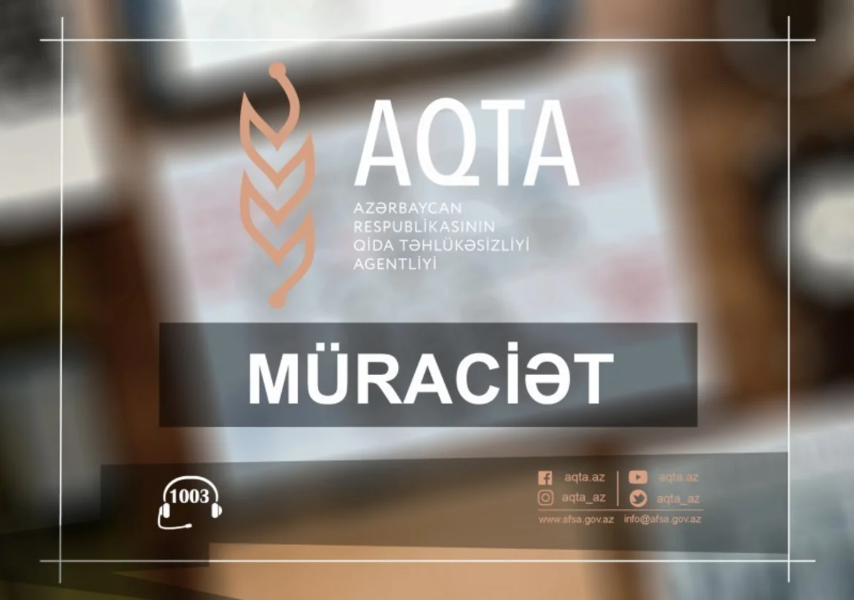 AQTA sahibkarlara və vətəndaşlara müraciət  edib