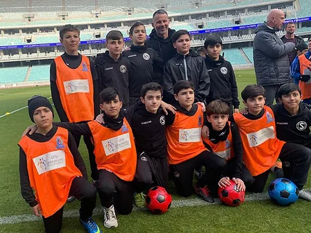 Rayan Giqqz Bakı Olimpiya Stadionunda - FOTO